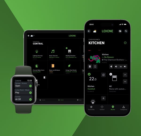OPEN automatika mobilapplikációs vezérlés